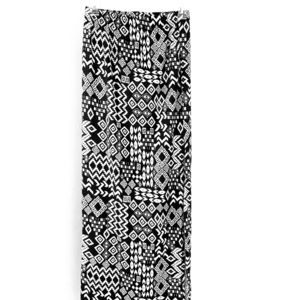 Black and White Maxi Skirt